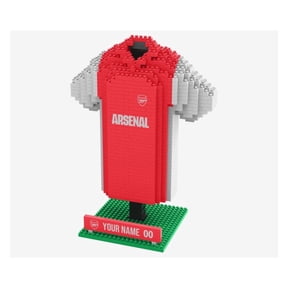 Arsenal - BRXLZ 3D Personalized Jersey Construction Kit (918 Pieces)
