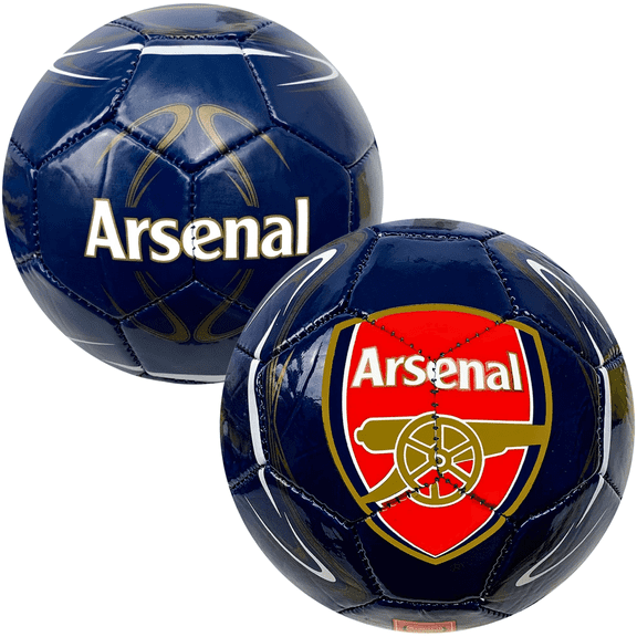 Rhinox Arsenal F.C. Official Licensed Navy Soccer Ball, Size 2