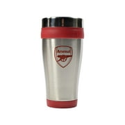 Arsenal FC Executive Metallic Travel Handleless Mug