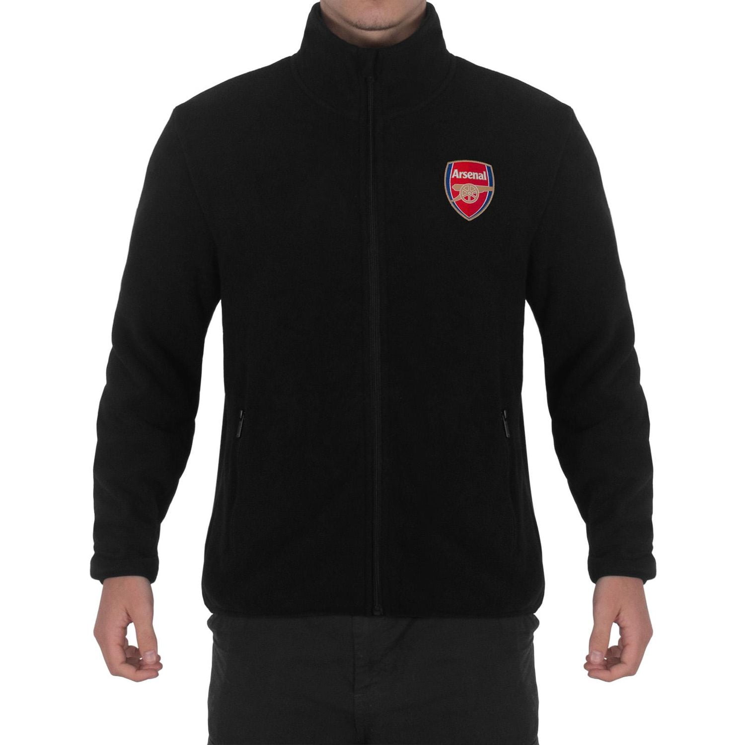 Arsenal FC Mens Crest Fleece Jacket - Walmart.com