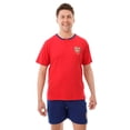 thumbnail image 1 of Arsenal FC Mens Short Pajamas Red Sizes S-XL, 1 of 3