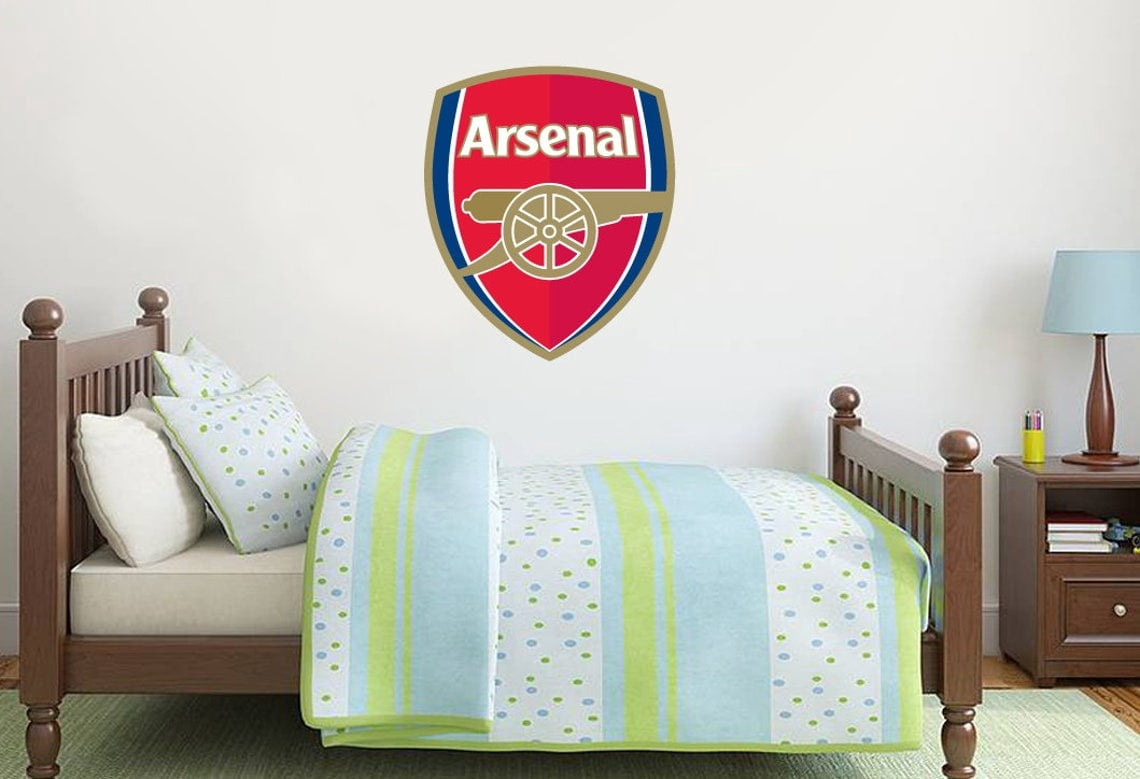 Arsenal Football Club - Crest Mural Metal Sign - Walmart.com