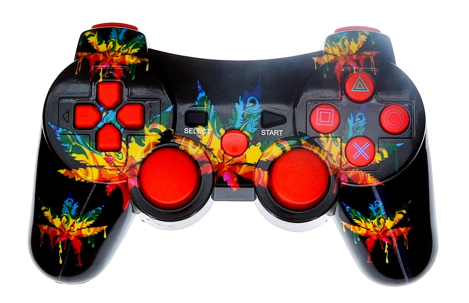 Arsenal Gaming AP3CON2LD PS3 Wired Controller - Leaf Drip - Walmart.com