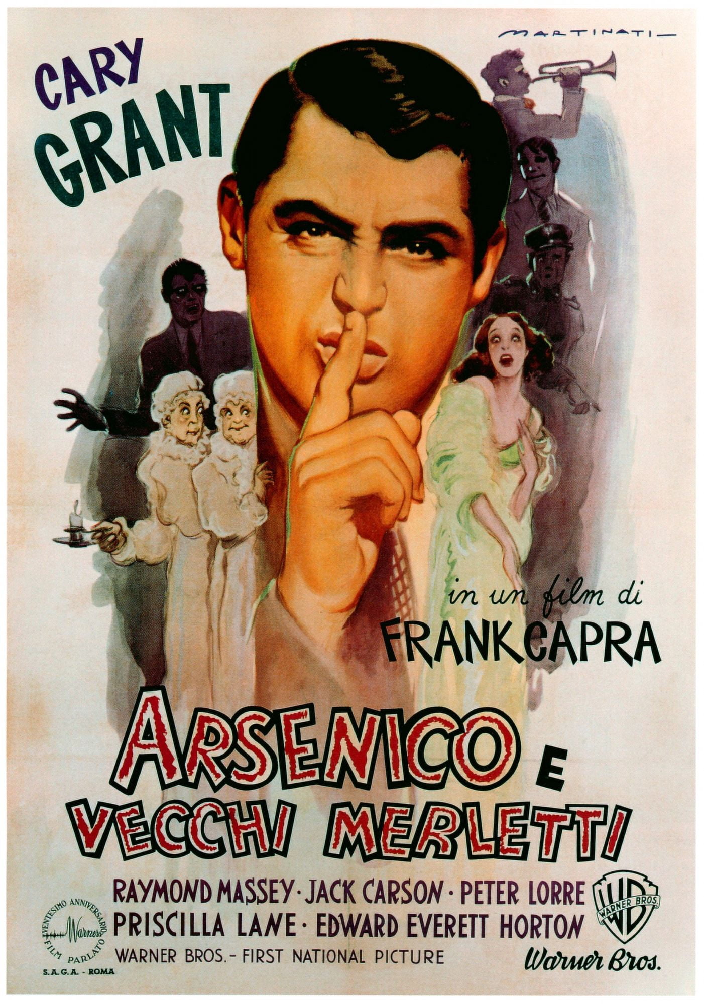 Arsenic And Old Lace Canvas Art - (24 x 36)
