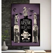 Arsenic And Old Lace Movie Poster, High Quality Print, Movie Art, Wall NO FRAMED POSTER, Home Decor, Vintage Art Print, Haging Poster, Cute Birthday Gift, Wall Art