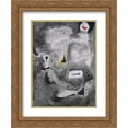 thumbnail image 1 of Arshile Gorky 2x Matted 20x24 Gold Ornate Framed Art Print 'Charred Beloved II', 1 of 2