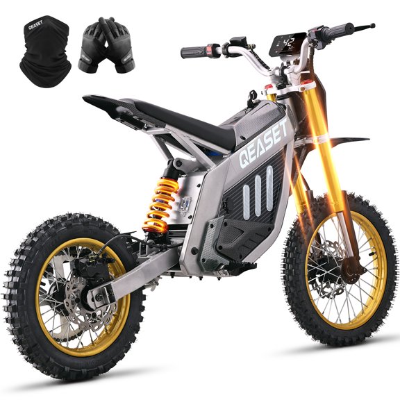 Arshin 20"Off‑Road Electric Bike for Adults,3000W Peak Fat Tire Ebike,48V 32Ah Battery,28MPH Max Speed,UL2272 Certified,Ages 16+ (White)
