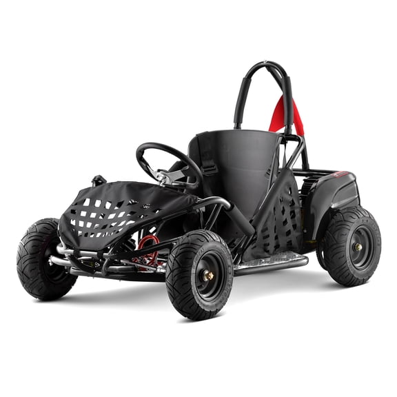 Arshin Electric Go-Kart,1000W 48V 20Mph Drift Kart for Teens,3-Speed Parental Control,4WD,True Drift Capability,Recommended for Ages 13+(Black)