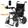 thumbnail image 1 of Arshin Electric Wheelchair for Adults - 20+ mile Motorized Wheelchair with 286+ lb Capacity,360°Joystick Control,Portable Lightweight Foldable(Black), 1 of 15