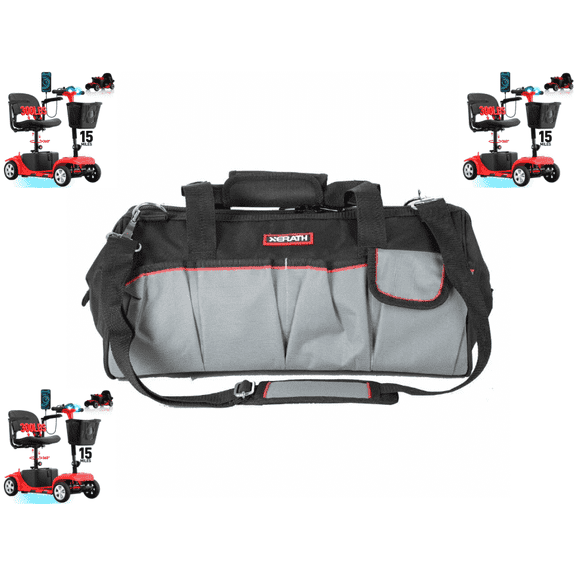 Arshin (HZYQ-29),18 inch Wide Soft Mobility Scooter Bag for Travel,Black
