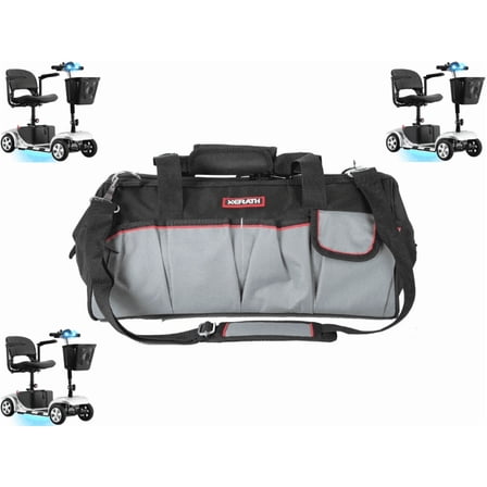 Arshin (HZYQ-31),18 inch Wide Soft Mobility Scooter Bag for Travel,Black