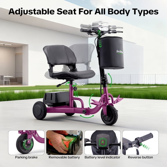 Arshin Rollator Walker for Adult-155