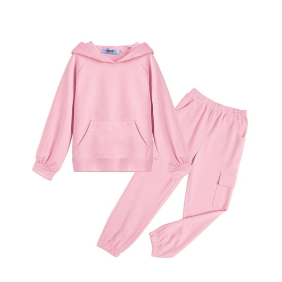 Arshiner 2 Pieces Girls Outfits Tie Dye Sweatsuits Pant Set Long Sleeve Athletic Sweatshirts and Sweatpants with Pockets