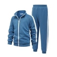 thumbnail image 1 of Arshiner Boy's Active Tracksuits Sets Full Zip Sports Jogging Suits Athletic Running 2 Piece Sweatsuits, 1 of 6