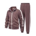 thumbnail image 1 of Arshiner Boy's Active Tracksuits Sets Full Zip Sports Jogging Suits Athletic Running 2 Piece Sweatsuits, 1 of 6