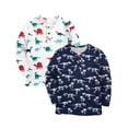 thumbnail image 1 of Arshiner Boy's Long Sleeve Henley T Shirts Colorful Casual Cotton Basic Fall Tee, 1 of 6