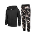thumbnail image 1 of Arshiner Boys' 2 Piece Athletic Tracksuit Jogging Outfit Sweatsuit Zip Up Hoodie and Active Pants Sets, 1 of 6