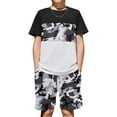 thumbnail image 1 of Arshiner Boys Camouflage Tee and Shorts Set 2 Piece Summer Outfits 9-10 Years, 1 of 7