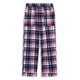 thumbnail image 1 of Arshiner Boys Plaid Pajama Pants Soft Long PJ Bottoms Plaid Lounge Pants for Boys, 1 of 7
