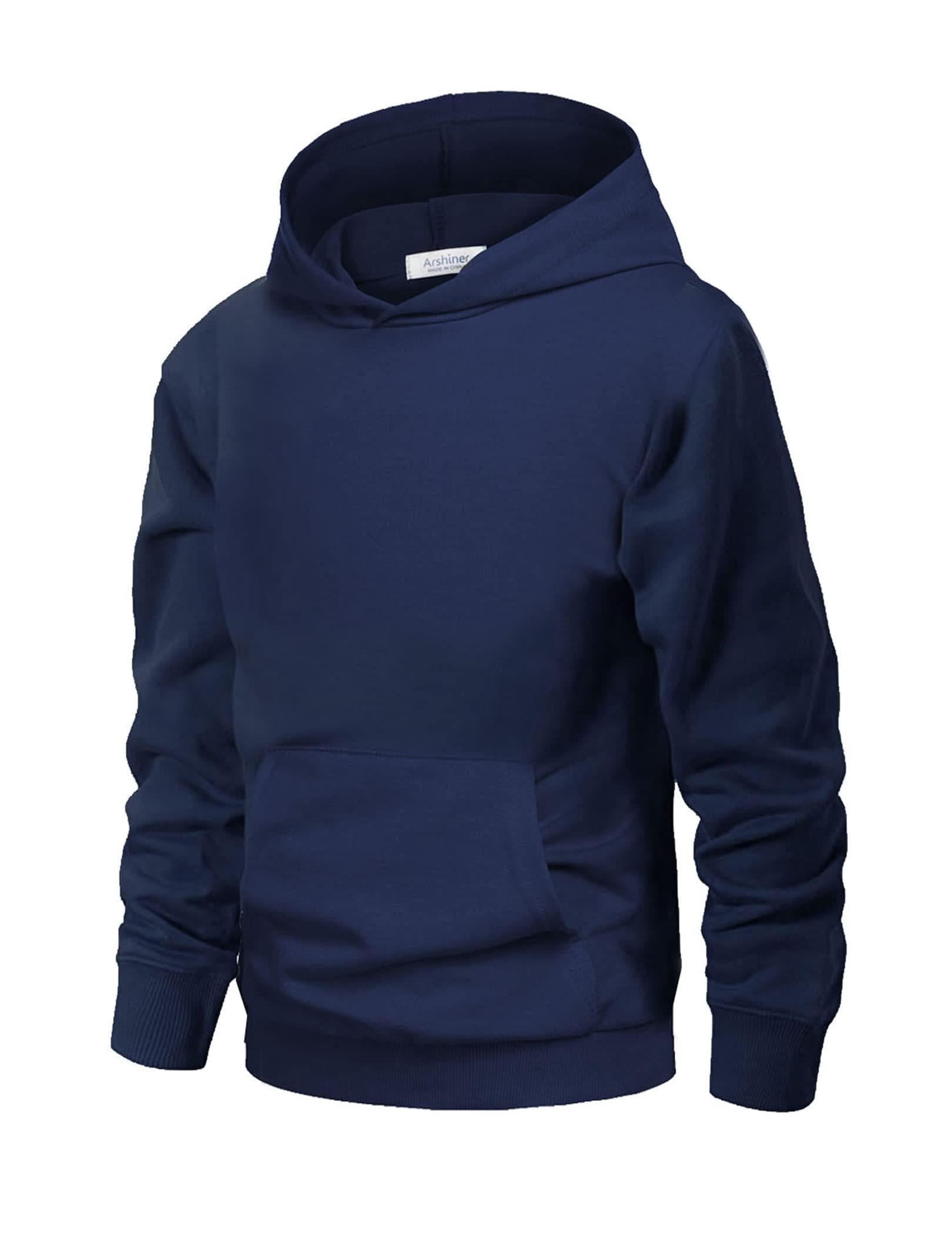 Arshiner Boys Hoodies Unisex Kids Soft Pullover Hooded Sweatshirt Classic Casual Hoodie