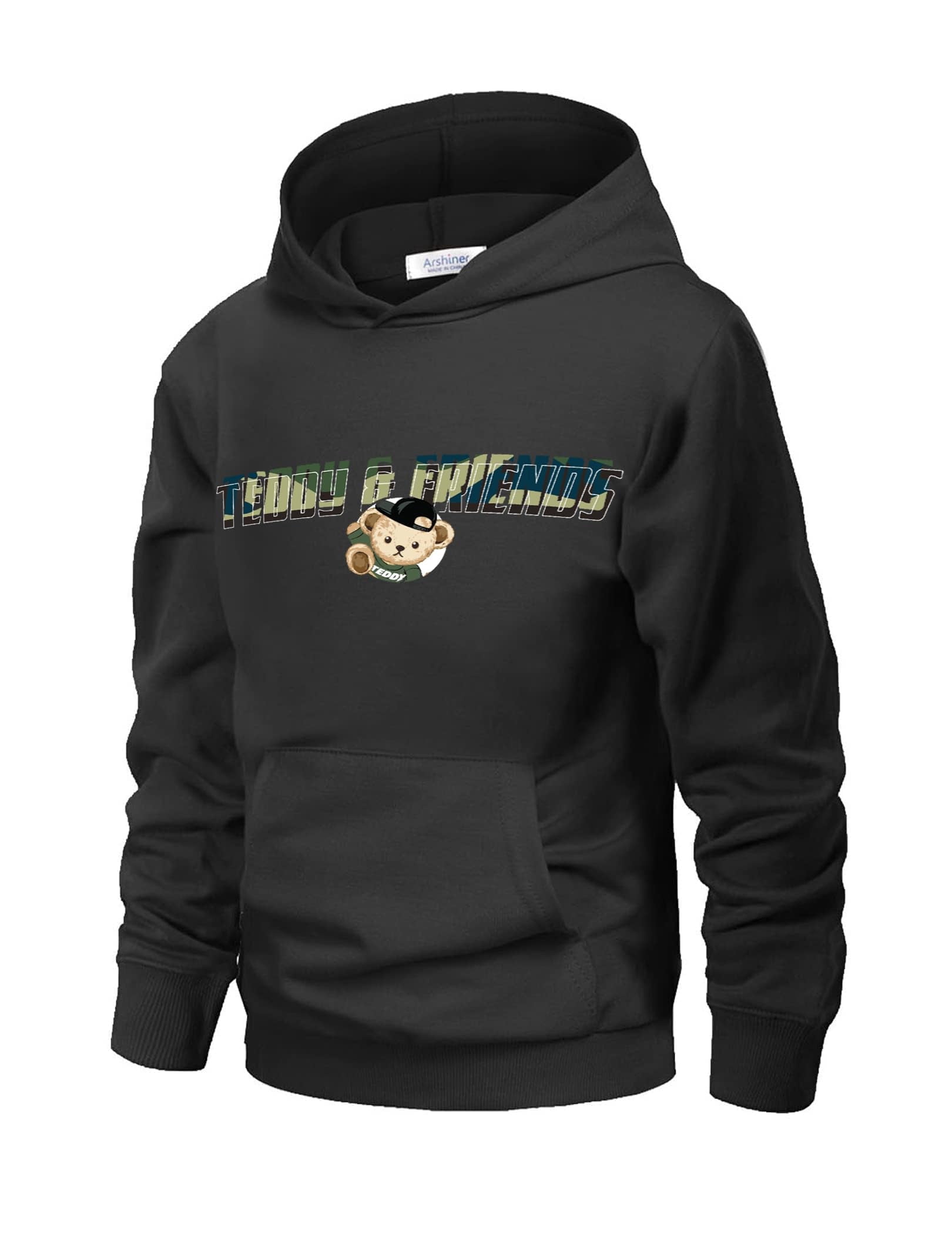 Arshiner Boys Hoodies Unisex Kids Soft Pullover Hooded Sweatshirt Classic Casual Hoodie