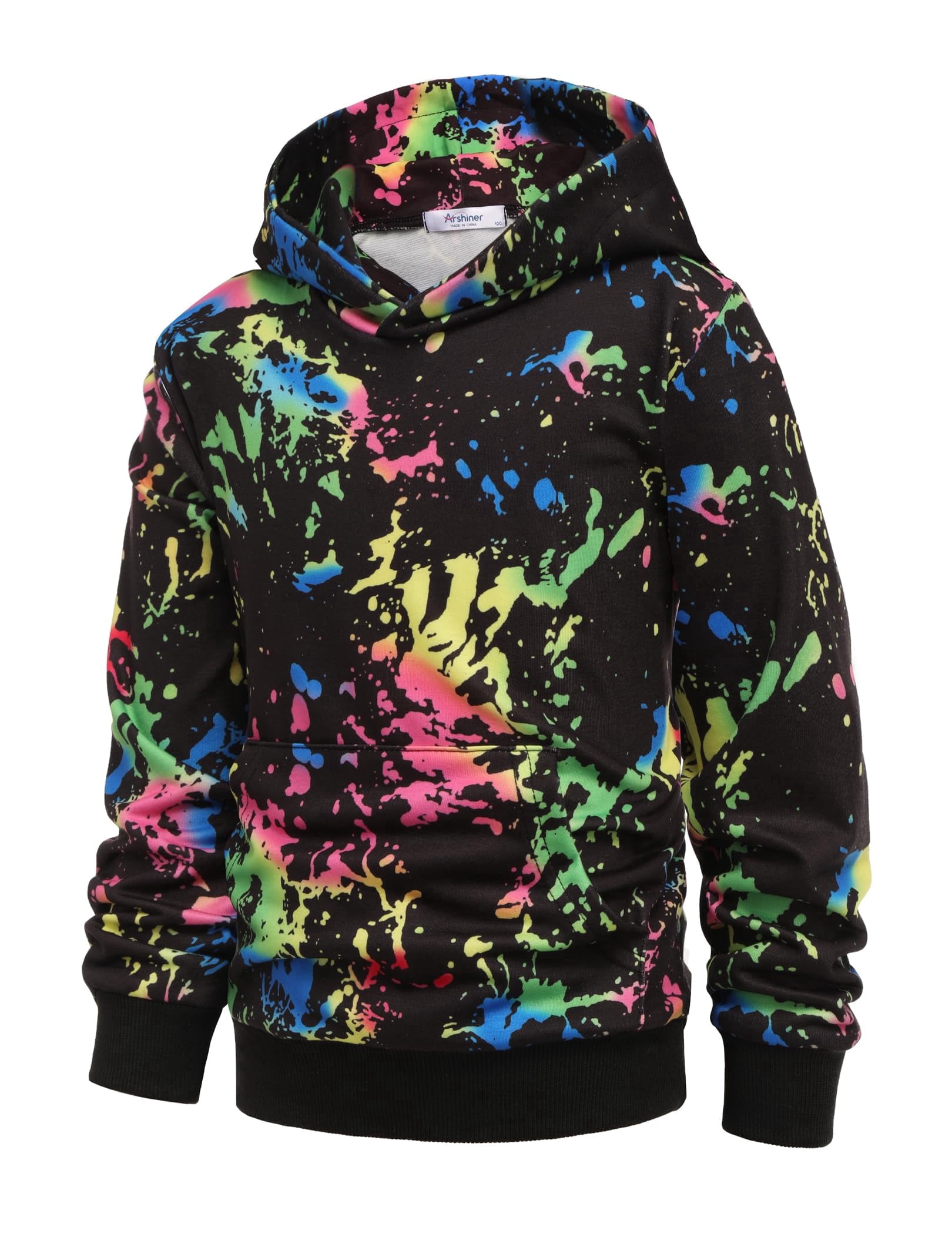 Arshiner Boys Hoodies Unisex Kids Soft Pullover Hooded Sweatshirt Classic Casual Hoodie