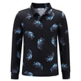 thumbnail image 1 of Arshiner Boys Long Sleeve Polo Shirt Performance School Uniform Pique Button Closure Shirt, 1 of 7