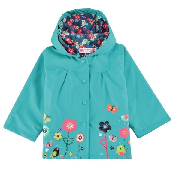 Arshiner Girl Baby Kid Waterproof Hooded Coat Jacket Outwear Raincoat Hoodies