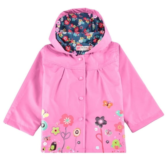 Arshiner Girl Baby Kid Waterproof Hooded Coat Jacket Outwear Raincoat Hoodies