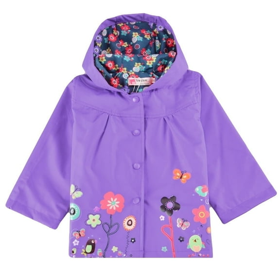 Arshiner Girl Baby Kid Waterproof Hooded Coat Jacket Outwear Raincoat Hoodies