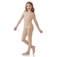 thumbnail image 1 of Arshiner Girls Thermal Underwear Set Kids Long Sleeve Base Layer Top Bottom and Leggings Sets, 1 of 5