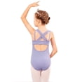 thumbnail image 1 of Arshiner Girls Ballet Leotards Dance Gymnastic Crisscross Straps Sleeveless Tank Dancewear, 1 of 10