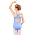 thumbnail image 1 of Arshiner Girls Ballet Leotards Dance Gymnastic Crisscross Straps Sleeveless Tank Dancewear, 1 of 10