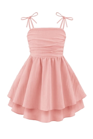 open lace back dress Anastasia Tween Dress main image 1