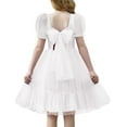 thumbnail image 1 of Arshiner Girls Tulle Dress Summer Communion Flower Girls Bridesmaid Party Tween, 1 of 7