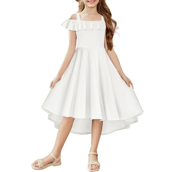 Arshiner Girls' Dresses Formal Special Occasion Wedding Dress with Pockets