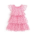 thumbnail image 1 of Arshiner Girls Tulle Dress Toddler Layered Tutu Dresses Rainbow Sequin Summer Party Birthday Wedding Cake Dress Photo Shoot, 1 of 6