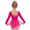 thumbnail image 1 of Arshiner Kids Girls Classic Long Sleeve Leotard Dance Ballet Dress, 1 of 7
