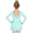 thumbnail image 1 of Arshiner Kids Girls Classic Long Sleeve Leotard Dance Ballet Dress, 1 of 6