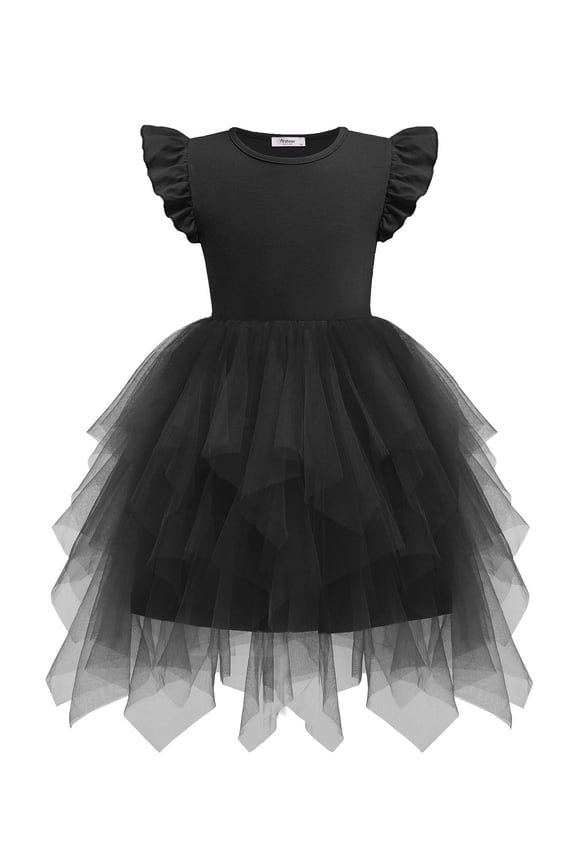 Little Girls Tutu Dress Tulle Summer Formal Birthday Party Graduation Dresses