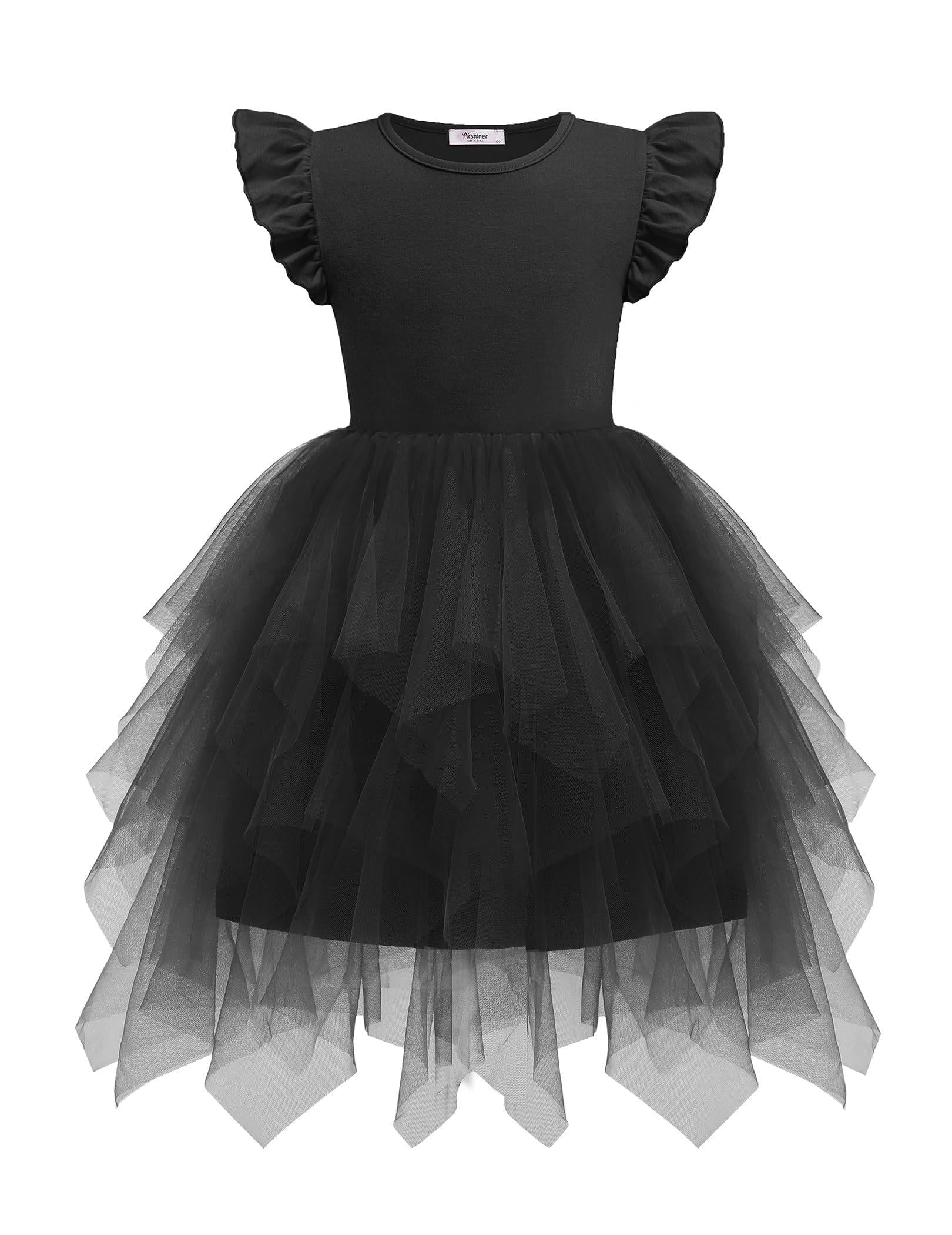 Arshiner Toddler Tutu Dress Little Girls Irregular Tulle Princess Birthday  Party Formal Dresses - Walmart.com