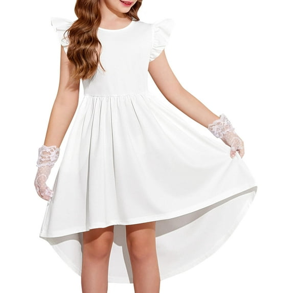Arshiner Girls' Special Occasion Dresses Summer Wedding Guest Party Formal Dress