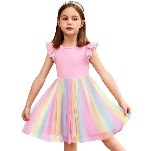 Arshiner Tulle Tutu Dress for Toddler Girls Baby Girl Plain Tutu Princess Party Sundress