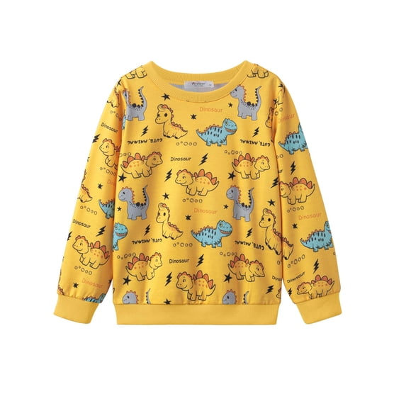 Arshiner Toddler Boy Crewneck Graphic Sweatshirt Long Sleeve Teddy Bear Sweat Shirt Cute Pullover Top for Kid