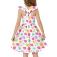 thumbnail image 1 of Arshiner Toddler Dress Girls Summer Ruffle Sleeve Backless Dresses Casual Sundress with Pockets, 1 of 6