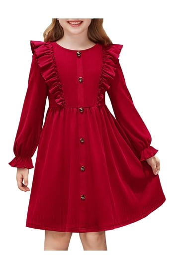 Girls Winter Dress Girls Winter Dress