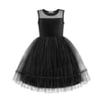 thumbnail image 1 of Arshiner Toddler Sleeveless Formal Shinny Dress Fancy Cute Tulle Glitter Party Holiday Kids Dresses, 1 of 7