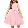 thumbnail image 1 of Arshiner Toddler Girls Vintage Party Dress A-Line Tulle Girl Dresses for Birthday Black, 1 of 8