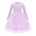 thumbnail image 1 of Arshiner Toddler Tutu Dress Fall Winter Long Sleeve Party Tulle Dresses, 1 of 5
