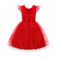 thumbnail image 1 of Arshiner Tulle Dress for Girls Black Tie Back Summer Formal Tutu Kids Prom Dresses 6Y, 1 of 9
